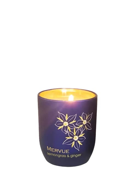 Mervue Orangic Lemongrass & Ginger Natural Wax Candle