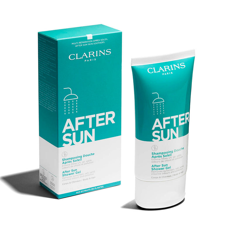 Clarins 3-in-1 After Sun Shampoo and Body Wash for face, body and hair