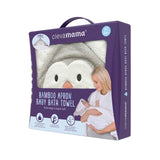 Clevamama Bamboo Apron Baby Bath Towel