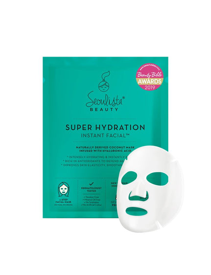 Seoulista Beauty Super Hydration Instant Facial Sheet Mask