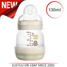 MAM Easy Start Single Anti-Colic 0+m 130ml with a soother included